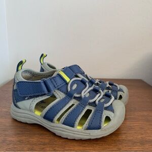 Bullfrogs Sandals Blue Gray Baby Boy Size 6 Shoe Jump V Water Shoe